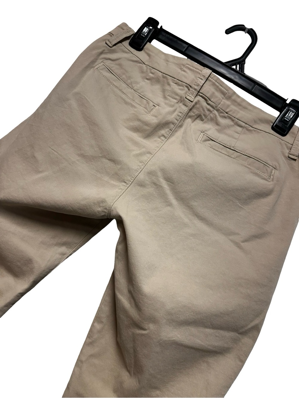 Frank and Eileen WICKLOW Size 4 Italian Chino Pants Khaki Retail $288 Cotton - Picture 5 of 13